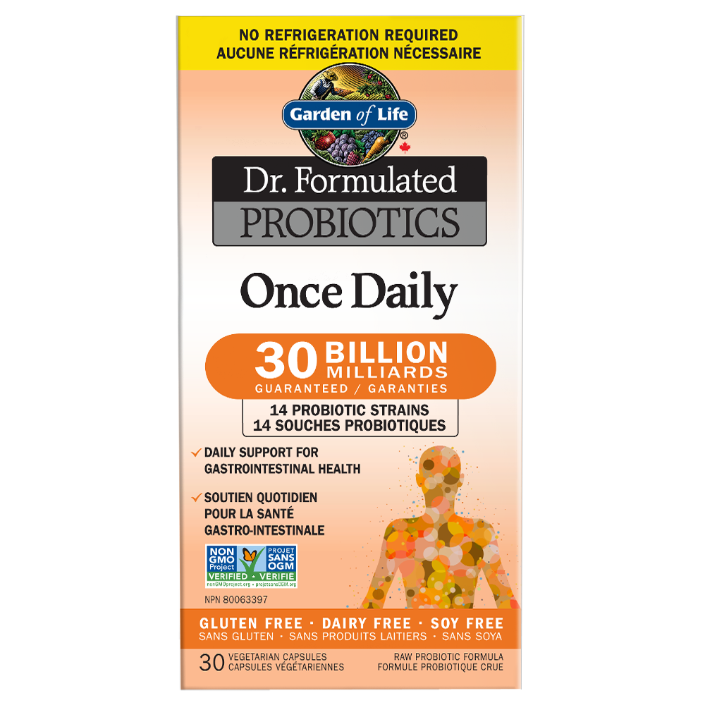 Garden of Life - Dr. Formulated Probiotics 30 billions  - Once Daily 30Vcaps