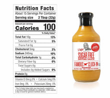 Load image into Gallery viewer, G Hughes Sugar Free BBQ Sauce 490g