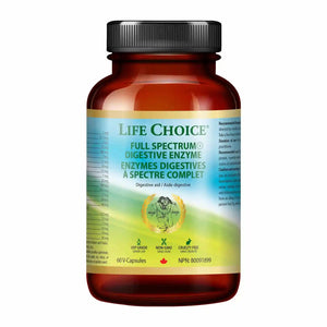 Life Choice - Full Spectrum Digestive Enzyme - 60VCaps