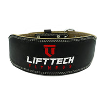 Load image into Gallery viewer, LiftTech Genuine Leather Weight Lifting Belt 4&#39;&#39; Padded