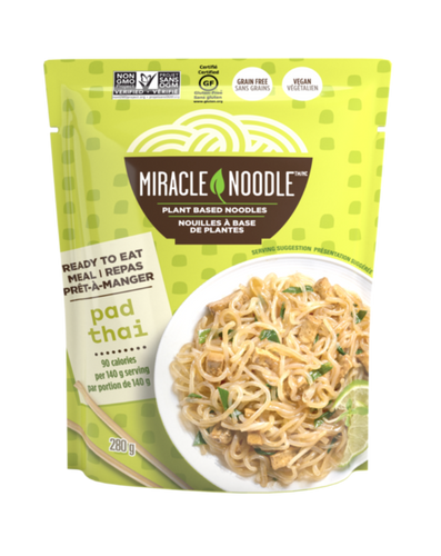 Miracle Noodles - Plant Based Noodles - 280g Pad Thai