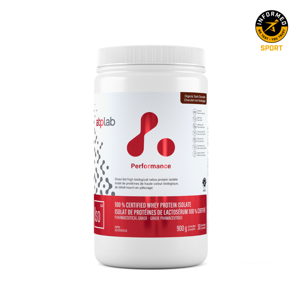 ATP Lab ISO - 100% Certified Whey Protein Isolate -  900g