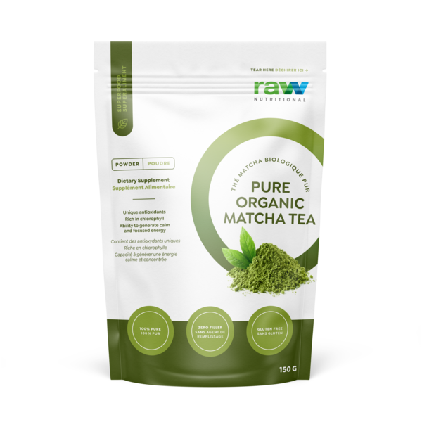 Raw Nutritional - Pure Organic Matcha Tea - 150g