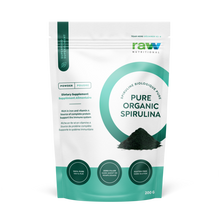 Load image into Gallery viewer, Raw Nutritional - Pure Organic Spirulina 200g