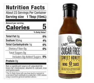 G Hughes - Sugar Free Wing Sauces 355ml