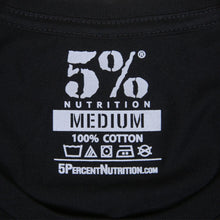 Load image into Gallery viewer, 5% Nutrition - Team 5% T-Shirt - Black
