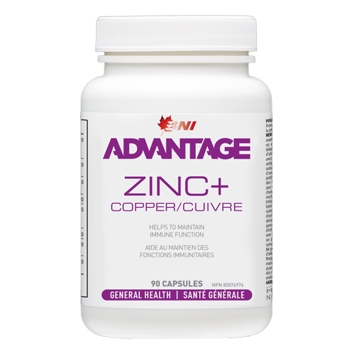 Advantage Zinc + Cooper - 30/4mg - 90 caps