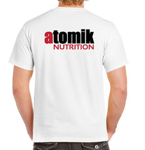 Load image into Gallery viewer, Atomik Nutrition T-Shirt White