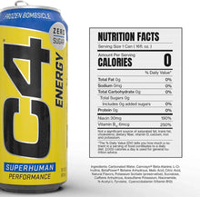 Load image into Gallery viewer, Cellucor - C4 Carbonated Energy Drink - 12x473ml