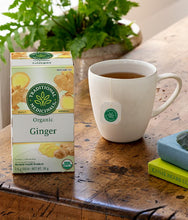 Load image into Gallery viewer, Traditional Medicals - Ginger Herbal Tea - 16 tea bags