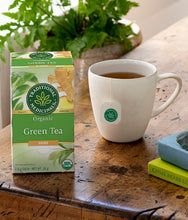Load image into Gallery viewer, Traditional Medicals - Green Tea Ginger Herbal Tea - 16 tea bags