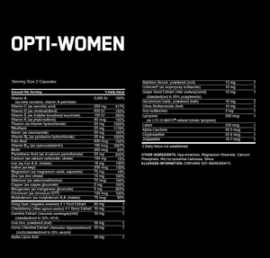 Optimum Nutrition Opti-Women 120 caps