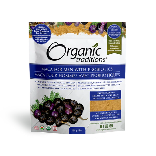 Organic Traditions - Maca for Men with Probiotics - 150g