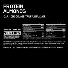 Load image into Gallery viewer, Optimum Nutrition Protein Almonds 12x43g