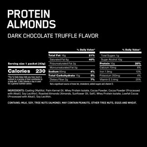 Optimum Nutrition Protein Almonds 12x43g