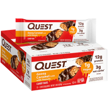 Load image into Gallery viewer, Quest Nutrition - Gooey Caramel Candy Bar - Box 12