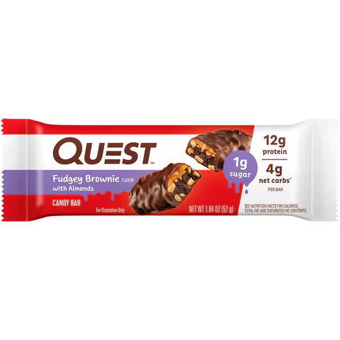 Quest Nutrition - Fudgey Brownie Candy Bar - 52g