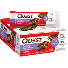 Load image into Gallery viewer, Quest Nutrition - Fudgey Brownie Candy Bar - Box 12
