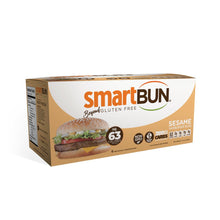 Load image into Gallery viewer, Smart Baking Company - Smart Bun Gluten Free - 6 Sesame Hamburger Buns