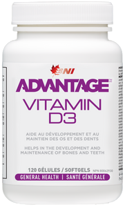 Advantage Vitamin D3 120 caps