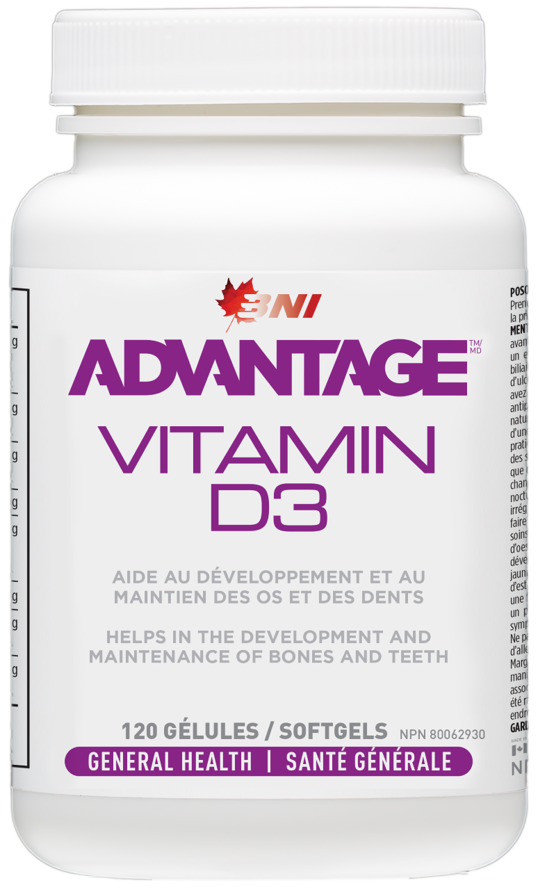 Advantage Vitamin D3 120 caps